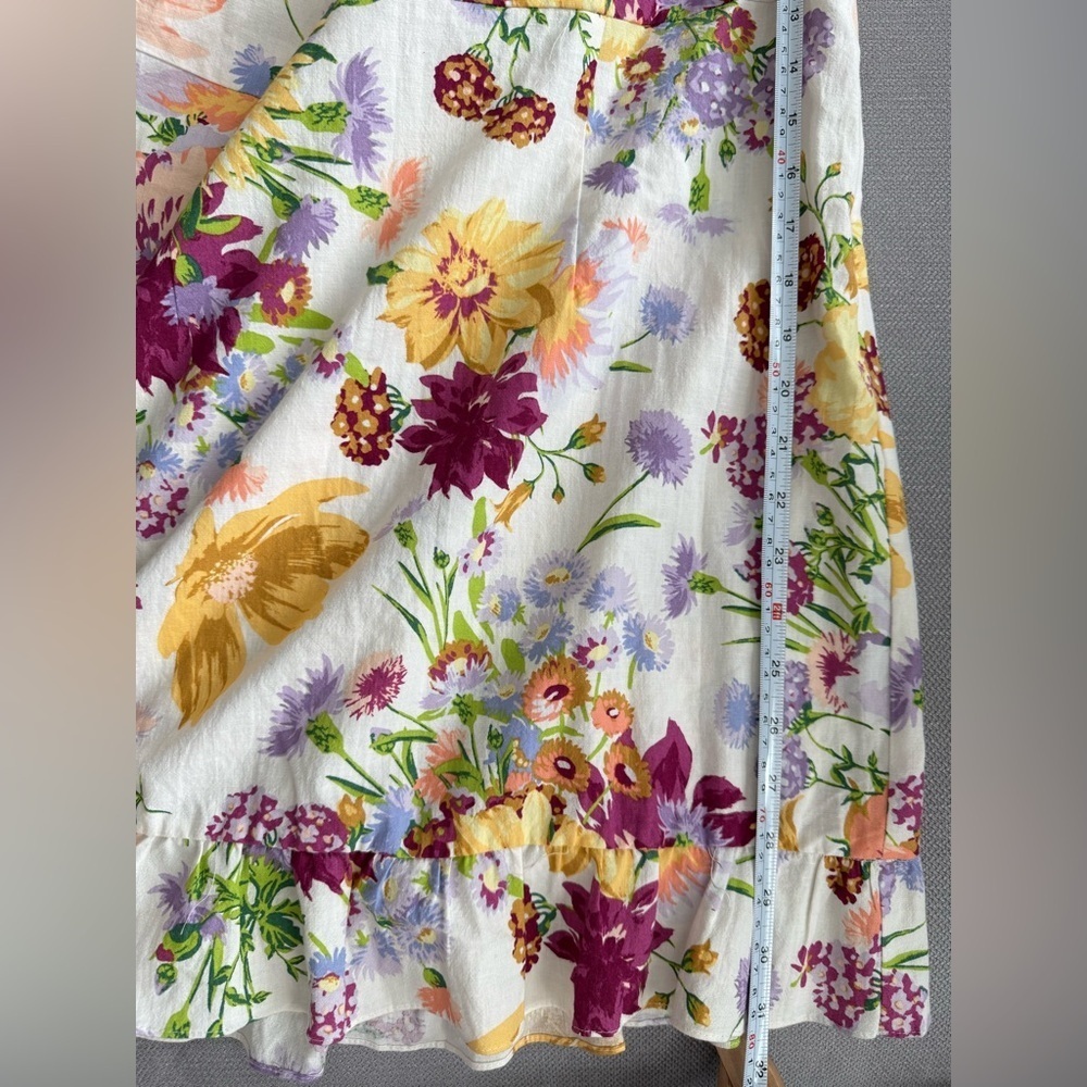 H&M Floral Ruffle Off-Shoulder Dress - Picture 8 of 9